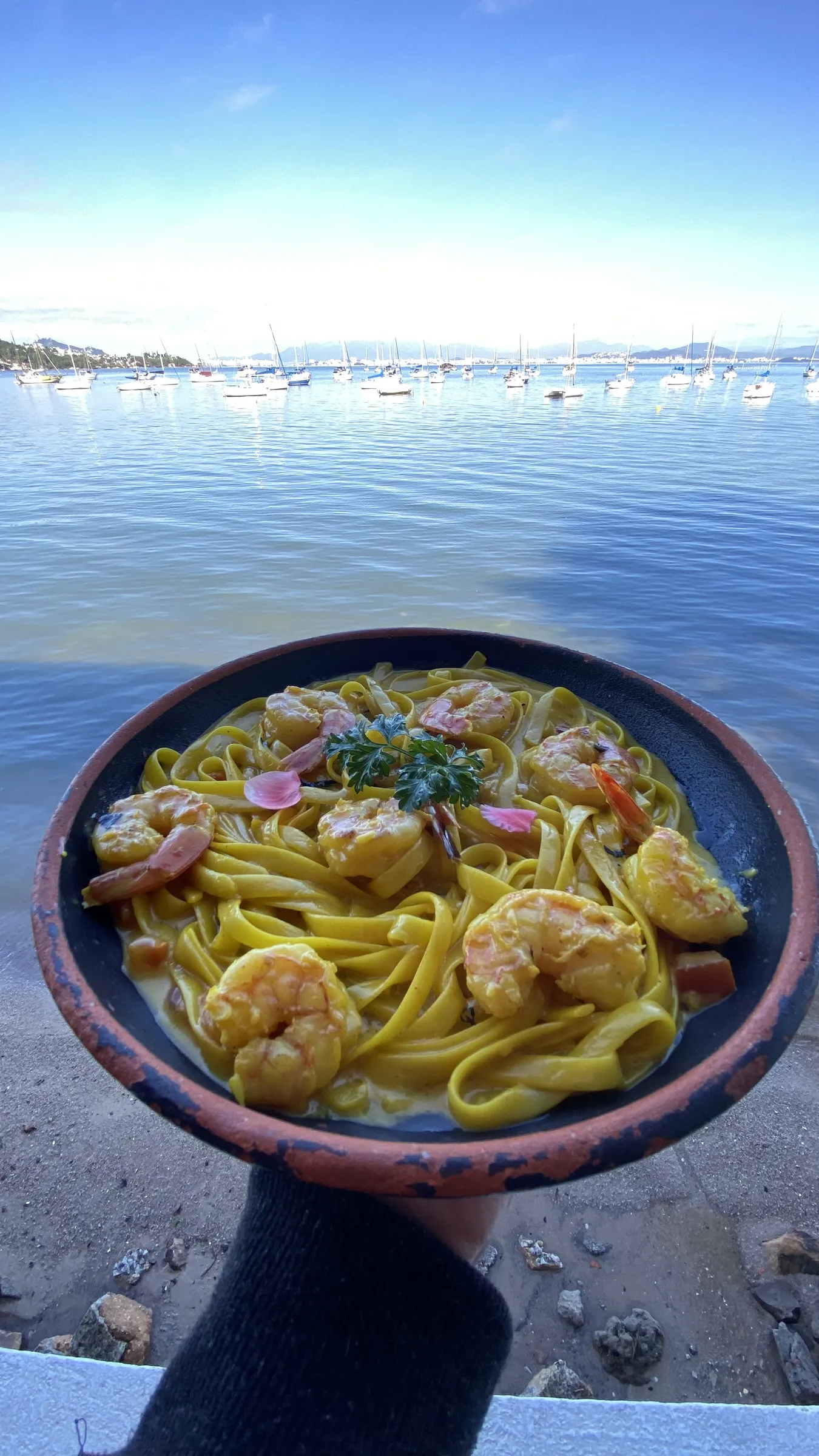 Fettuccine ao Camarão